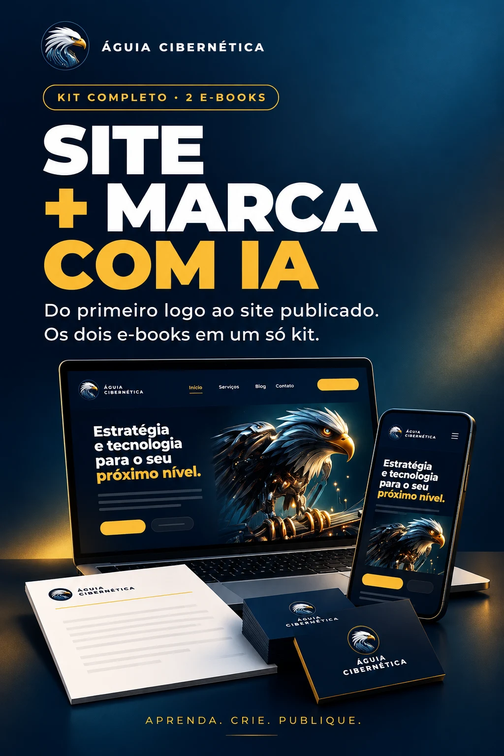 Capa do combo Site + Marca